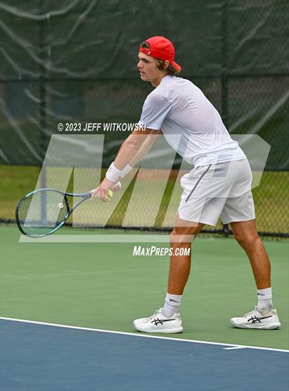 Thumbnail 3 in NCHSAA 3A Singles Tennis State Championship (Finals) photogallery.