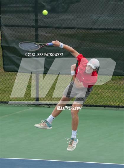 Thumbnail 2 in NCHSAA 3A Singles Tennis State Championship (Finals) photogallery.