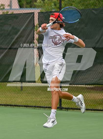 Thumbnail 2 in NCHSAA 3A Singles Tennis State Championship (Finals) photogallery.