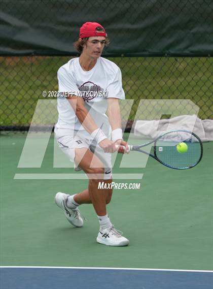Thumbnail 3 in NCHSAA 3A Singles Tennis State Championship (Finals) photogallery.