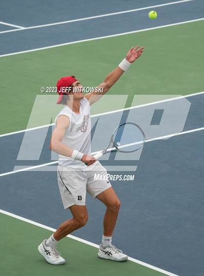 Thumbnail 2 in NCHSAA 3A Singles Tennis State Championship (Finals) photogallery.