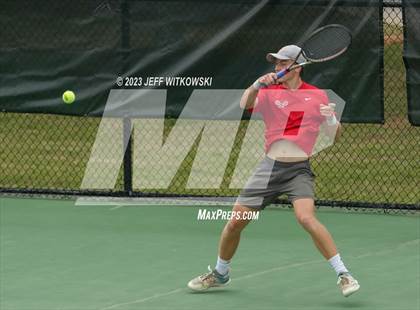 Thumbnail 3 in NCHSAA 3A Singles Tennis State Championship (Finals) photogallery.