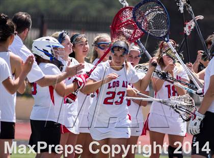 Thumbnail 3 in Oak Park vs. Los Alamitos (CIF SS Final) photogallery.