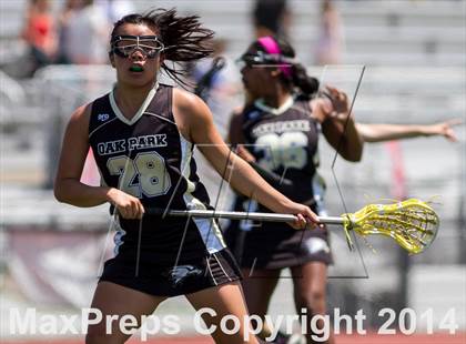 Thumbnail 2 in Oak Park vs. Los Alamitos (CIF SS Final) photogallery.