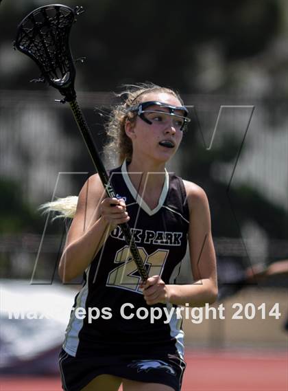 Thumbnail 3 in Oak Park vs. Los Alamitos (CIF SS Final) photogallery.