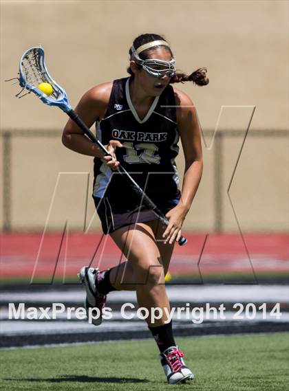 Thumbnail 2 in Oak Park vs. Los Alamitos (CIF SS Final) photogallery.