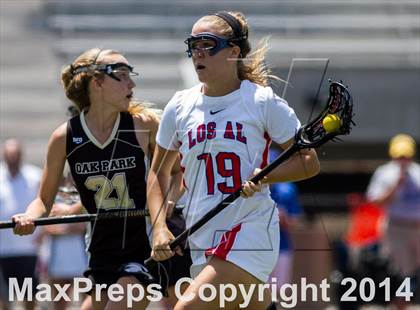 Thumbnail 1 in Oak Park vs. Los Alamitos (CIF SS Final) photogallery.