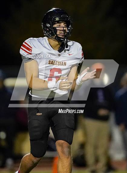 Thumbnail 2 in Justin-Siena vs Salesian College Preparatory (D6 Semifinal) photogallery.
