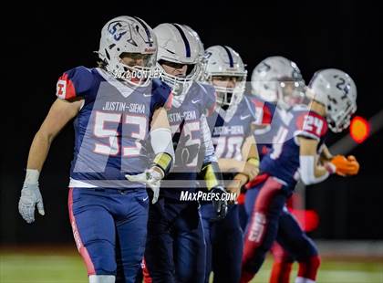 Thumbnail 2 in Justin-Siena vs Salesian College Preparatory (D6 Semifinal) photogallery.