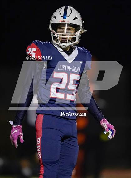 Thumbnail 3 in Justin-Siena vs Salesian College Preparatory (D6 Semifinal) photogallery.