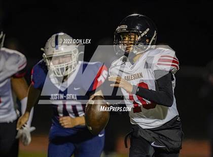 Thumbnail 1 in Justin-Siena vs Salesian College Preparatory (D6 Semifinal) photogallery.