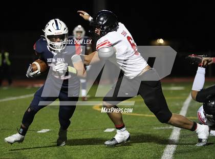 Thumbnail 3 in Justin-Siena vs Salesian College Preparatory (D6 Semifinal) photogallery.