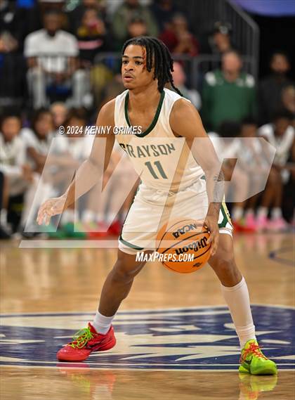 Thumbnail 2 in Milton vs. Grayson (GHSA 7A Semifinal) photogallery.