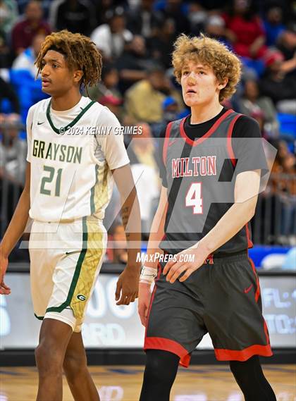 Thumbnail 3 in Milton vs. Grayson (GHSA 7A Semifinal) photogallery.