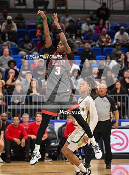 Thumbnail 2 in Milton vs. Grayson (GHSA 7A Semifinal) photogallery.