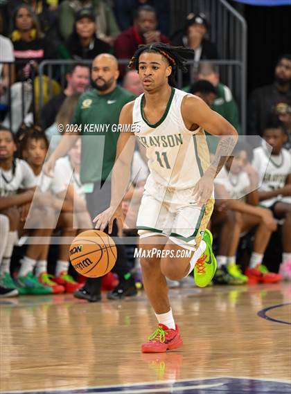 Thumbnail 2 in Milton vs. Grayson (GHSA 7A Semifinal) photogallery.