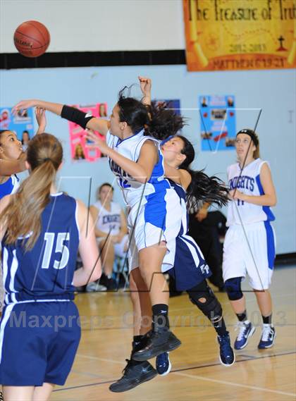 Thumbnail 2 in Flintridge Prep vs. Desert Christian  (CIF Playoffs 2nd Round) photogallery.