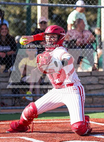 Thumbnail 1 in Melissa vs Plano East (Allen Tournament) photogallery.