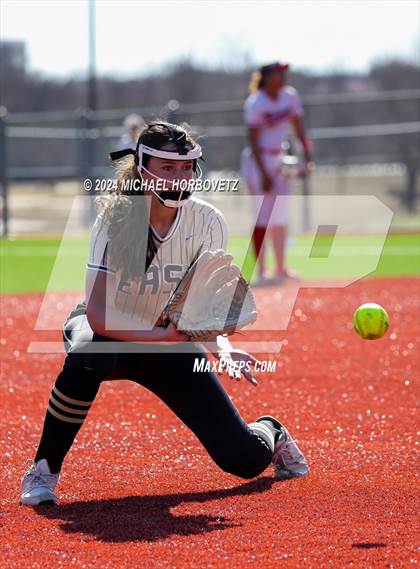 Thumbnail 3 in Melissa vs Plano East (Allen Tournament) photogallery.