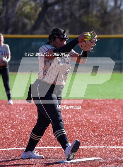 Thumbnail 2 in Melissa vs Plano East (Allen Tournament) photogallery.