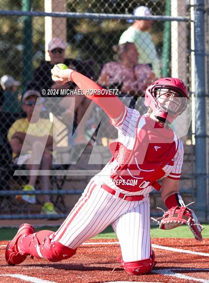 Thumbnail 3 in Melissa vs Plano East (Allen Tournament) photogallery.