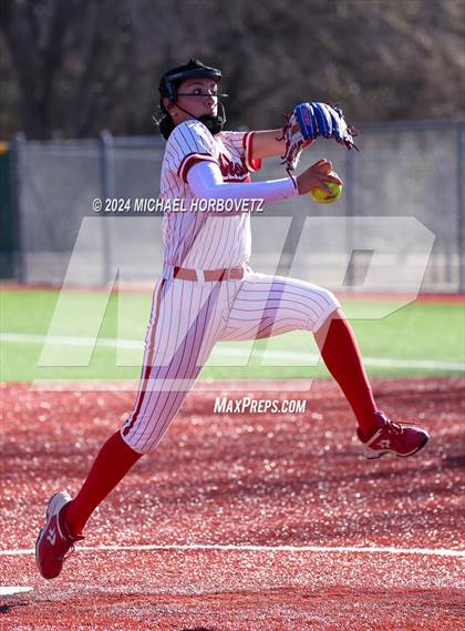 Thumbnail 2 in Melissa vs Plano East (Allen Tournament) photogallery.