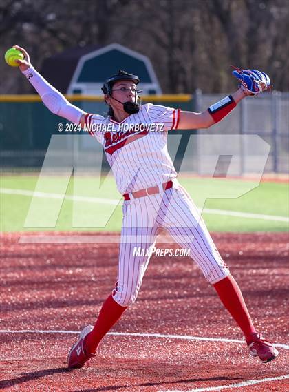Thumbnail 3 in Melissa vs Plano East (Allen Tournament) photogallery.