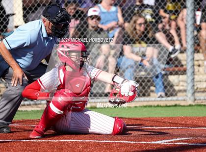 Thumbnail 3 in Melissa vs Plano East (Allen Tournament) photogallery.