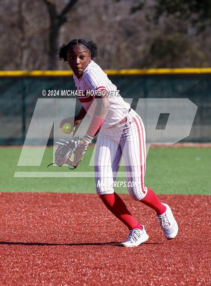 Thumbnail 1 in Melissa vs Plano East (Allen Tournament) photogallery.