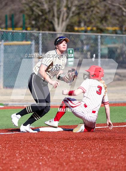 Thumbnail 1 in Melissa vs Plano East (Allen Tournament) photogallery.