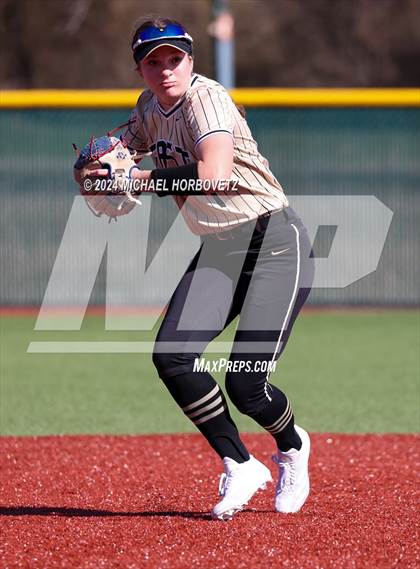 Thumbnail 3 in Melissa vs Plano East (Allen Tournament) photogallery.