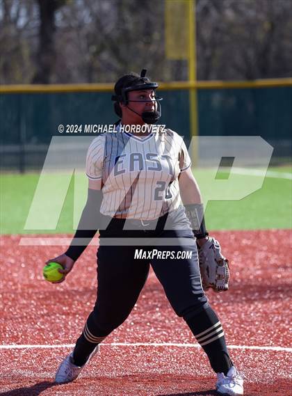 Thumbnail 3 in Melissa vs Plano East (Allen Tournament) photogallery.