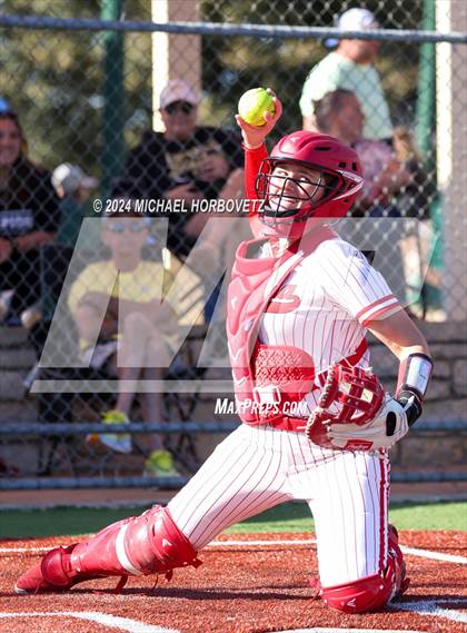 Thumbnail 2 in Melissa vs Plano East (Allen Tournament) photogallery.