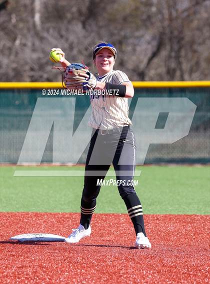 Thumbnail 2 in Melissa vs Plano East (Allen Tournament) photogallery.