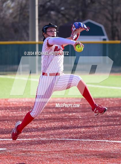 Thumbnail 1 in Melissa vs Plano East (Allen Tournament) photogallery.