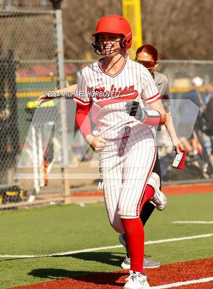 Thumbnail 3 in Melissa vs Plano East (Allen Tournament) photogallery.