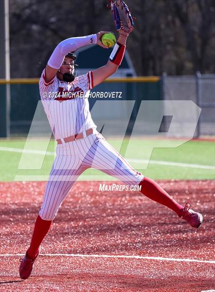 Thumbnail 2 in Melissa vs Plano East (Allen Tournament) photogallery.