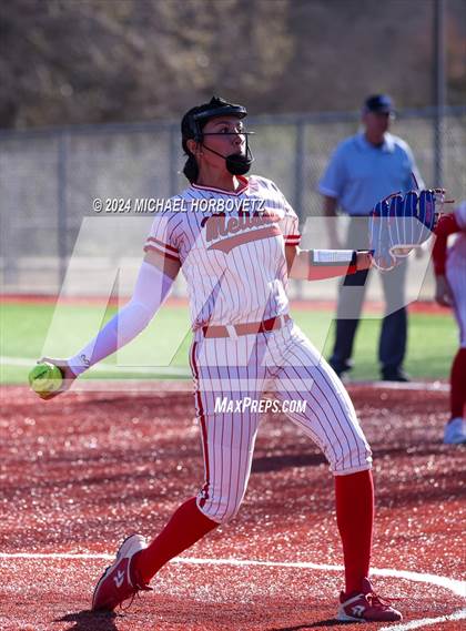 Thumbnail 3 in Melissa vs Plano East (Allen Tournament) photogallery.