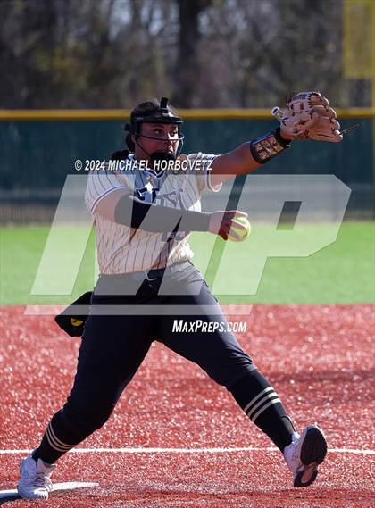 Thumbnail 1 in Melissa vs Plano East (Allen Tournament) photogallery.