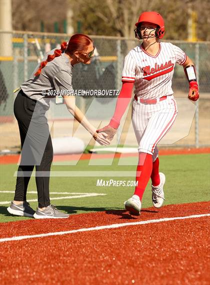 Thumbnail 2 in Melissa vs Plano East (Allen Tournament) photogallery.