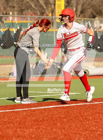 Thumbnail 2 in Melissa vs Plano East (Allen Tournament) photogallery.