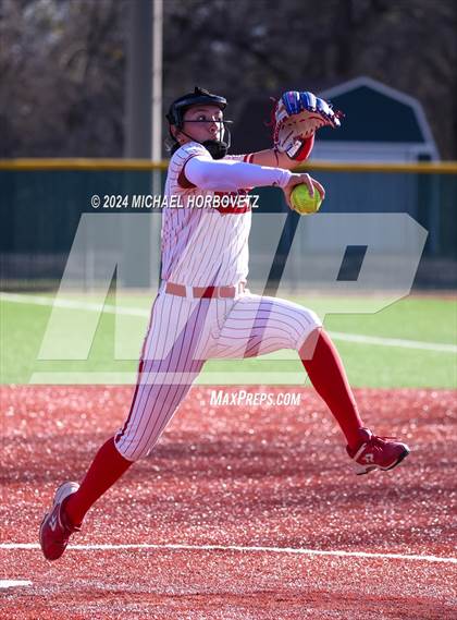 Thumbnail 1 in Melissa vs Plano East (Allen Tournament) photogallery.