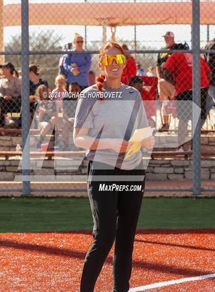 Thumbnail 1 in Melissa vs Plano East (Allen Tournament) photogallery.