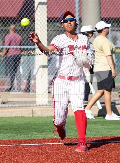 Thumbnail 1 in Melissa vs Plano East (Allen Tournament) photogallery.