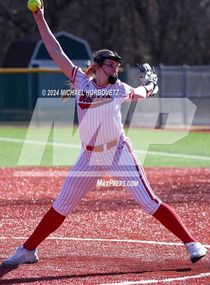 Thumbnail 2 in Melissa vs Plano East (Allen Tournament) photogallery.