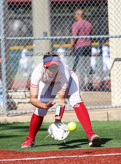 Thumbnail 2 in Melissa vs Plano East (Allen Tournament) photogallery.