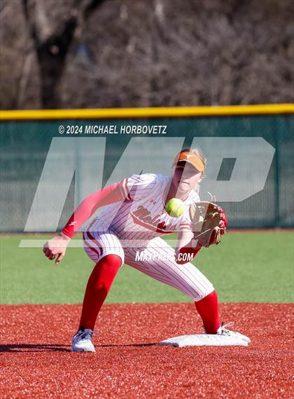 Thumbnail 2 in Melissa vs Plano East (Allen Tournament) photogallery.