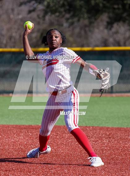 Thumbnail 2 in Melissa vs Plano East (Allen Tournament) photogallery.