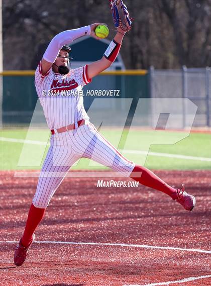 Thumbnail 2 in Melissa vs Plano East (Allen Tournament) photogallery.
