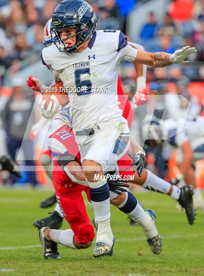 Thumbnail 1 in Columbine vs. Cherry Creek (CHSAA 5A State Final) photogallery.